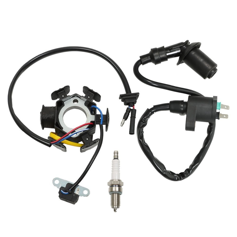 For 00-03 Honda XR50R 1997-2000 01-003 XR70R Stator Ignition Coil Spark Plug