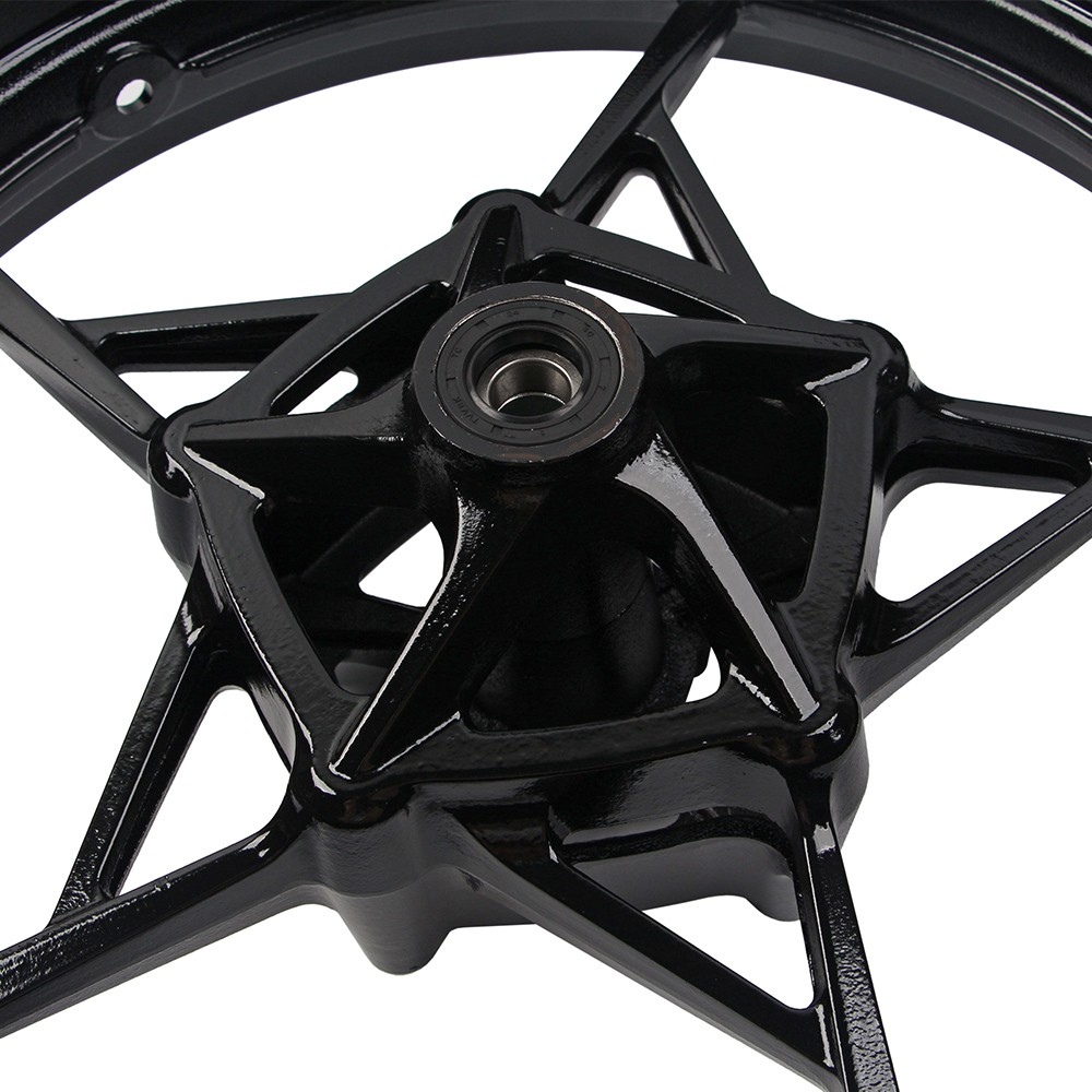 Black Front Wheel Rim 17″x3″ Fits Kawasaki 2018- 2023 EX400 Z400 Ninja 400