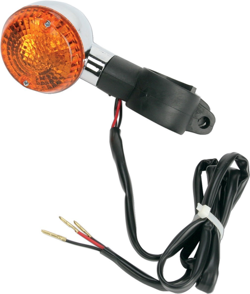 K/S Technologies 25-2201 Front Right Turn Signal Assembly with Amber Lens