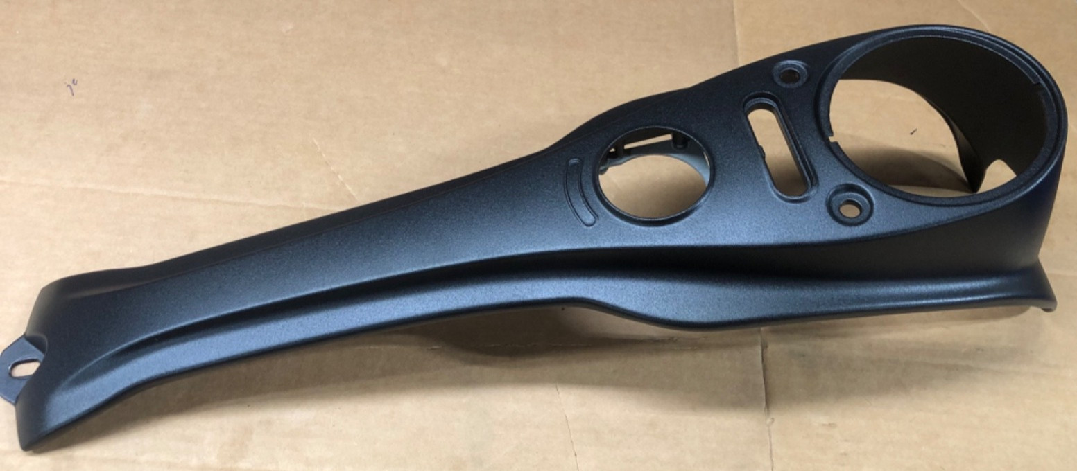 HARLEY FUEL Dash Panel Console 70900209 Street Bob FXDB BLACK DENIM POWDER COAT