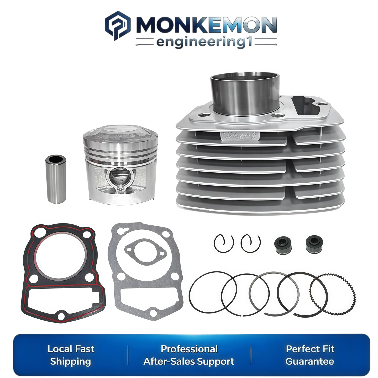 CYLINDER PISTON GASKETS TOP END KIT FOR HONDA CB125S CL125S SL125 XL125 TL125 US