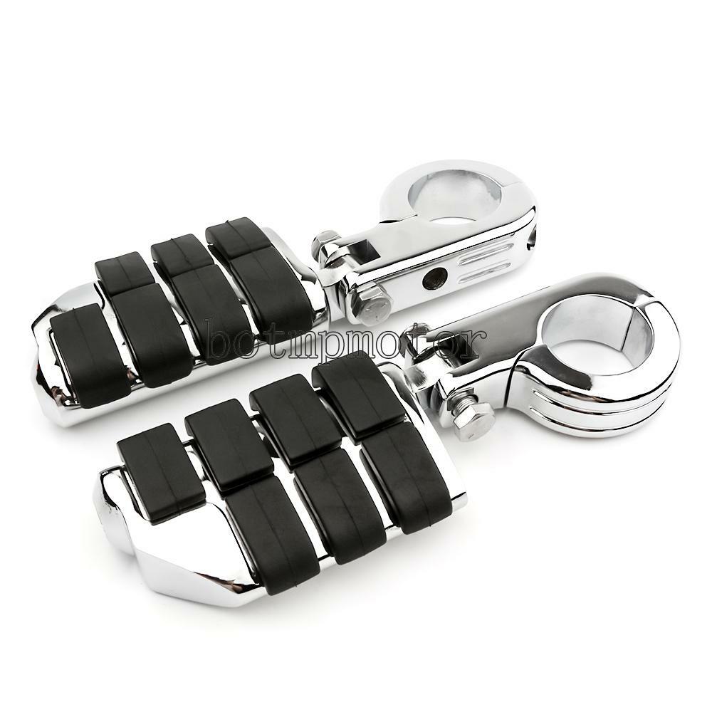 1.5 inch Motorcycle Engine Guard Highway Foot Pegs For Harley Touring Bike