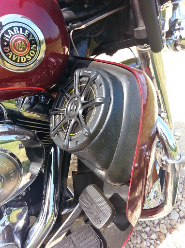 Harley Davidson Street Glide Road King Lower Fairing 6.5″ Speaker Adapter