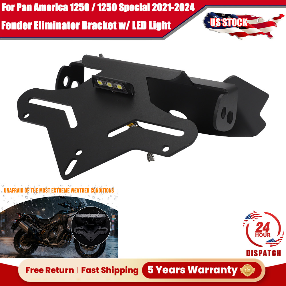For Pan America 1250 /1250 Special 2021 2022 2023 2024 Fender Eliminator Bracket