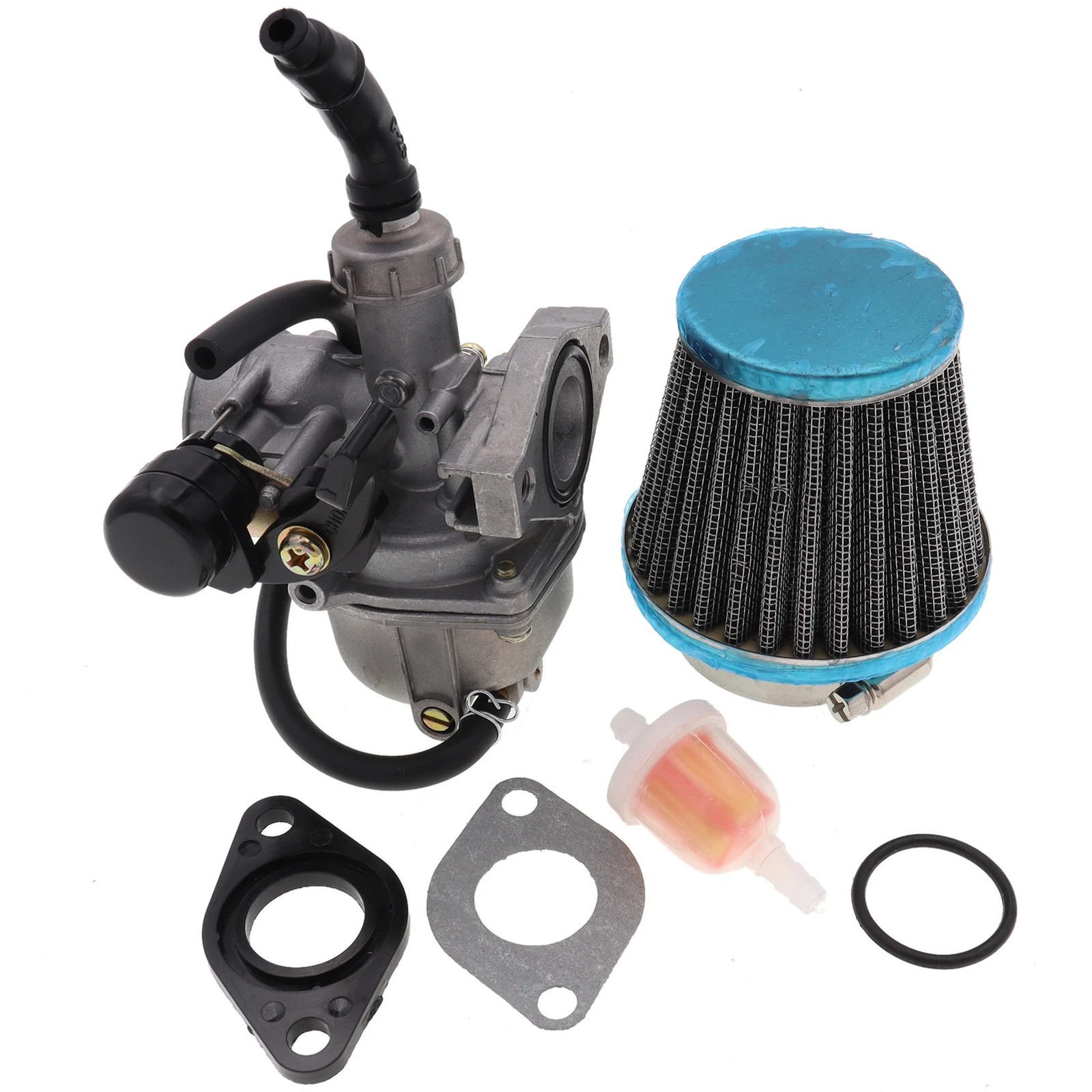 19mm Carburetor Kit for 50cc125cc ATV Dirt Pit Bikes CRP PZ19 Replacement