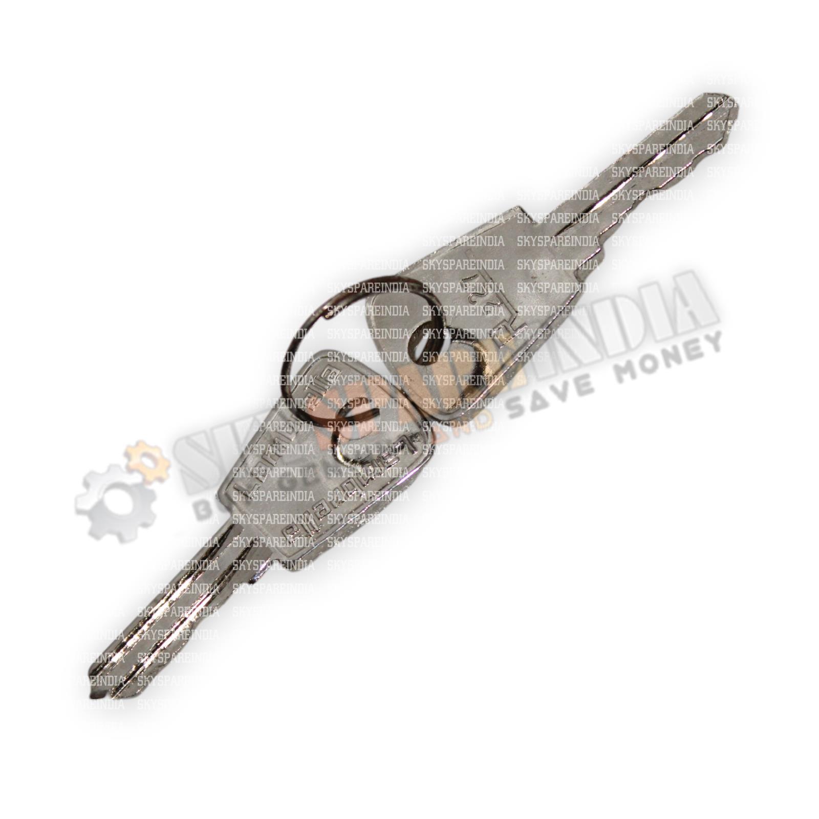 Petrol Fuel Tank Cap Outer Flap Cover For Lambretta GP Chrome With 2 Key