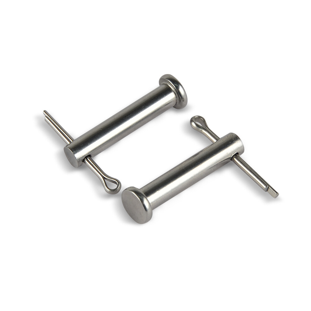 8mm Front Rear Foot Peg Mount Pins Stainless Steel For Suzuki Honda Yamaha BMW