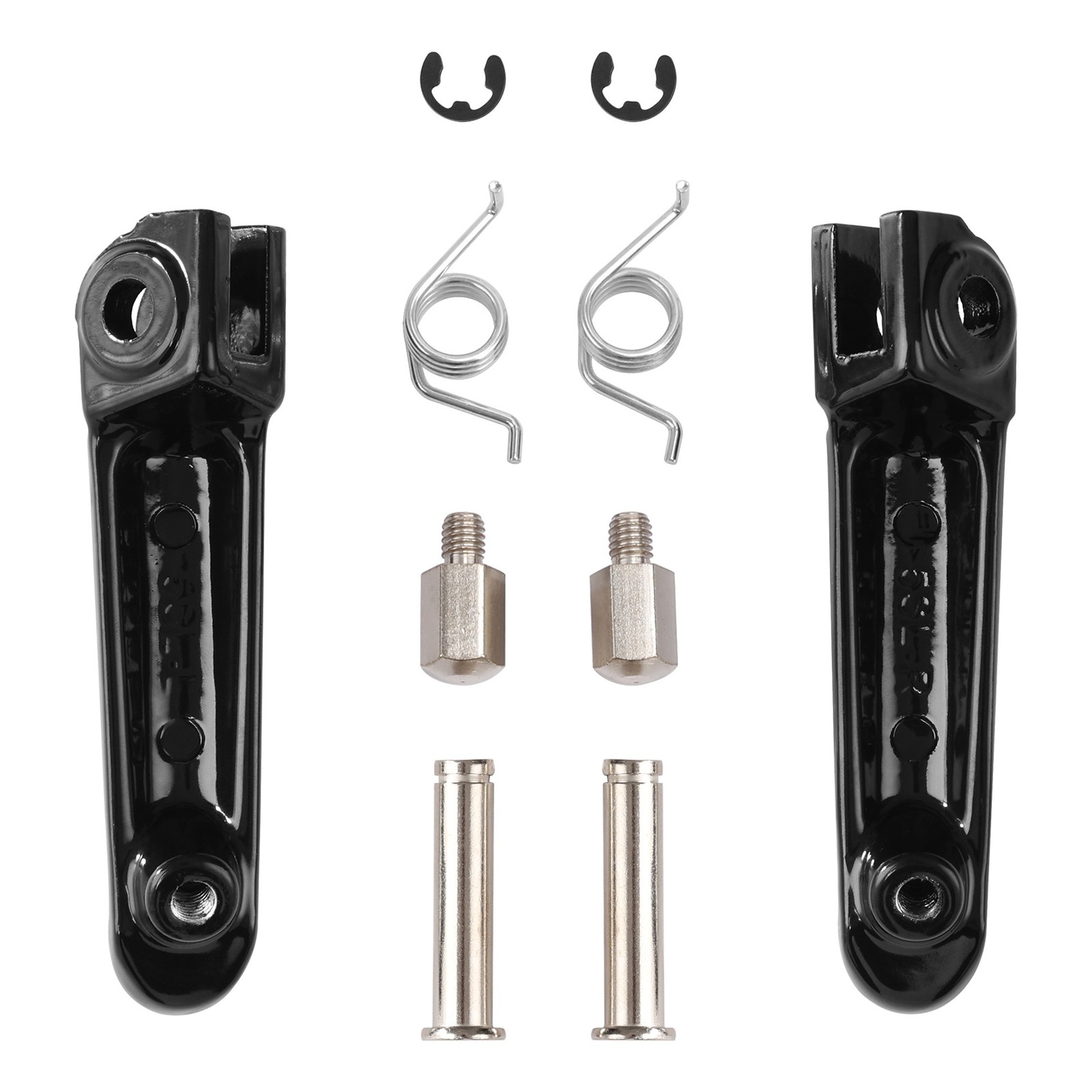 Front Footrest Footpegs Fit For Yamaha YZF R1 R6 R6S 2003-2009 2005 2006 2007 08
