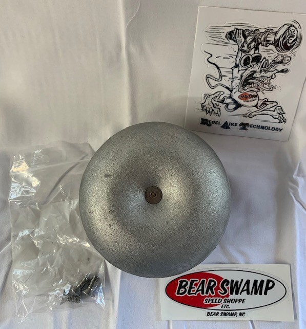R.A.T. Custom Air CLeaner for S&S Super E Carburetor with Plain Cover