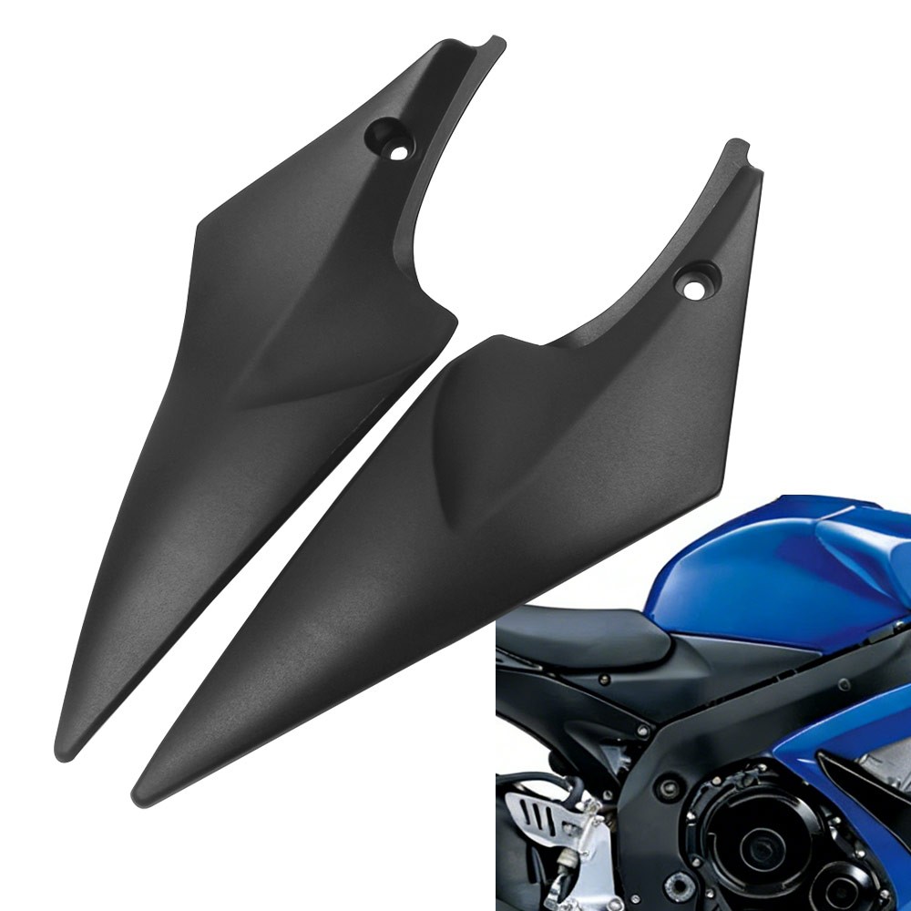 2x Side Fairing Panel Gas Tank Covers Trim Cowl For Suzuki GSX-R 600/750 2006-07