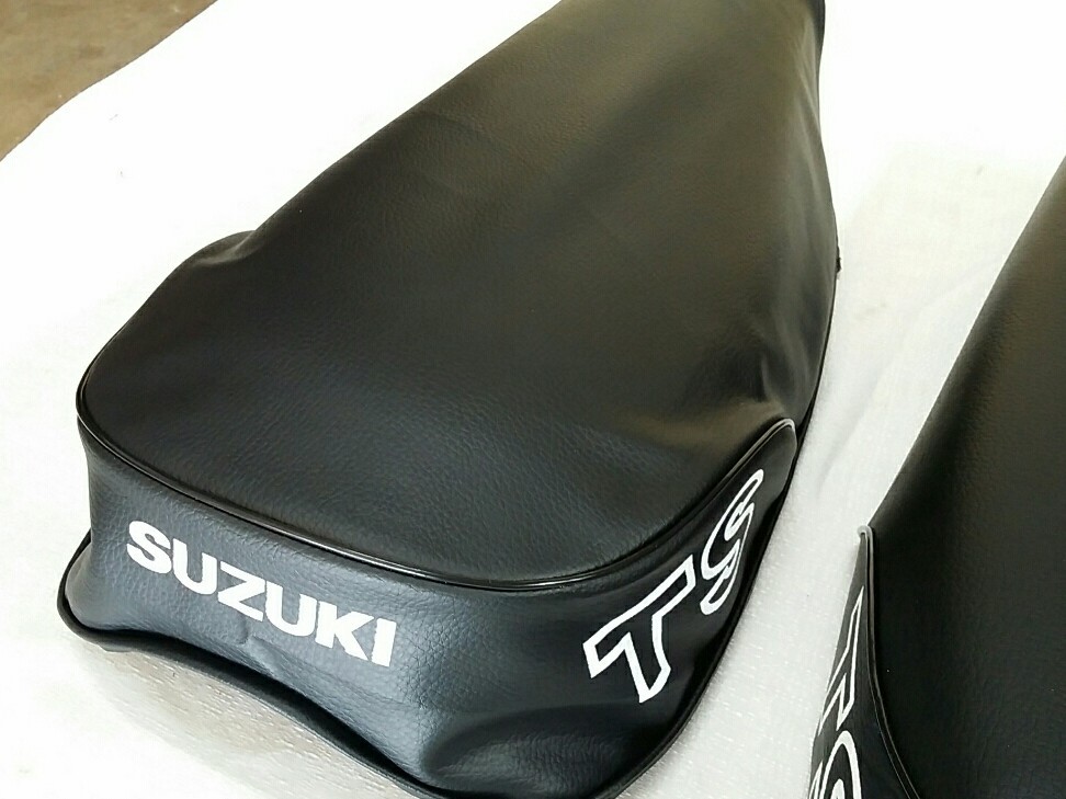 SUZUKI TS100T TS125 TS185 SEAT COVER 1980 TO 1982 MODEL SEAT COVER (S*-40)