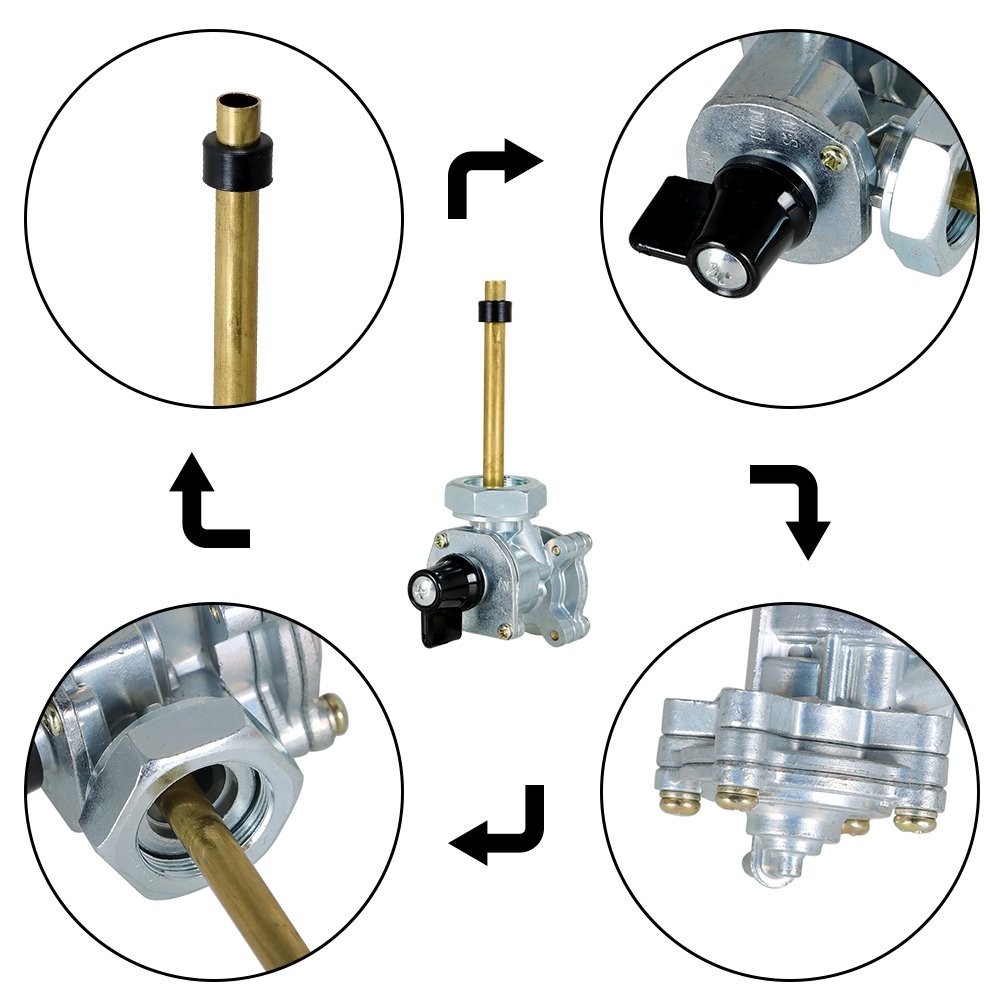 Fuel Vacuum Petcock 16950-MEM-674 For Honda VTX1300C VTX1300R VTX1300S VTX1300T