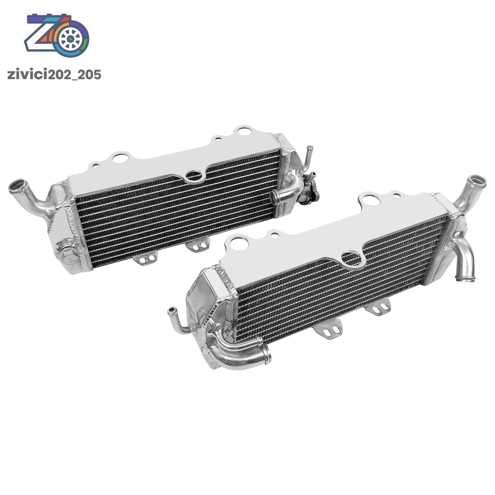 Radiator FOR 1994-2007 2000 KTM 400/620/625/640/660 LC4 Rallye Adventure Duke II