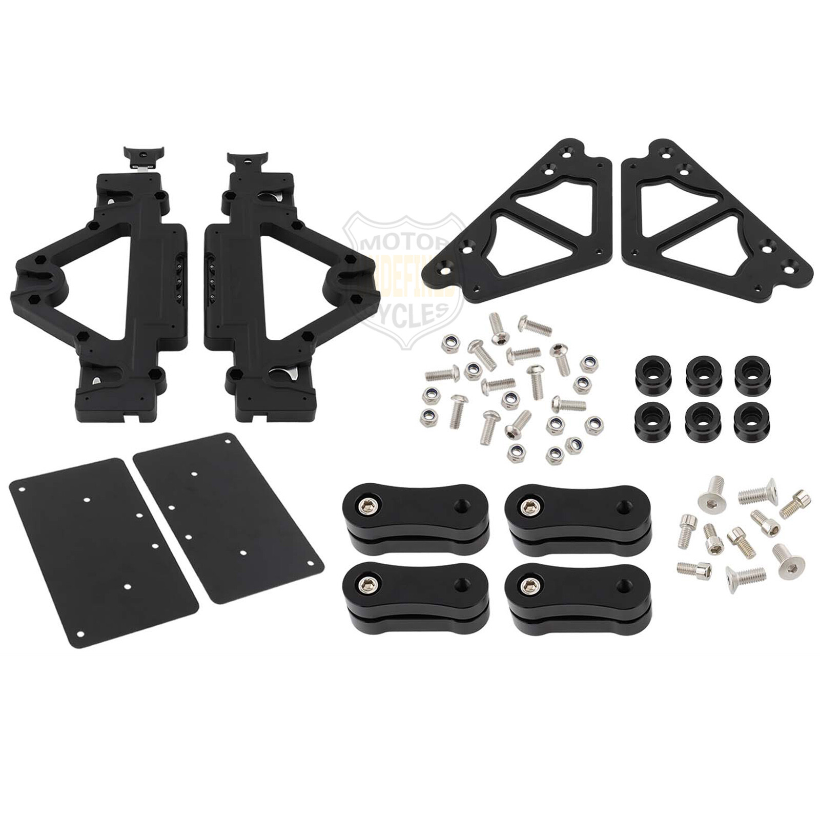 Lockable Quick Release Saddlebag Mount Pannier Bracket For Shadow Vulcan C90 109