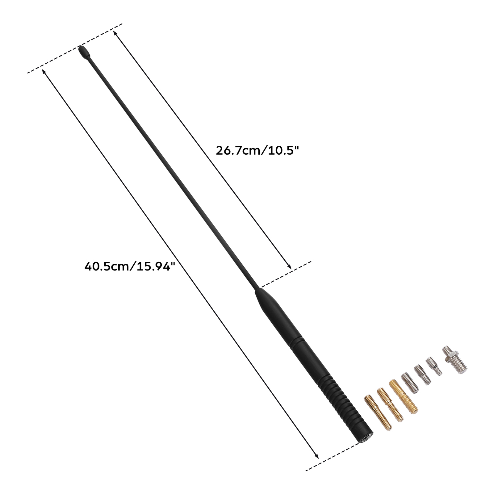 Antenna Kit Fit For Harley Touring Road Street Electra Glide 1986-2024 Universal
