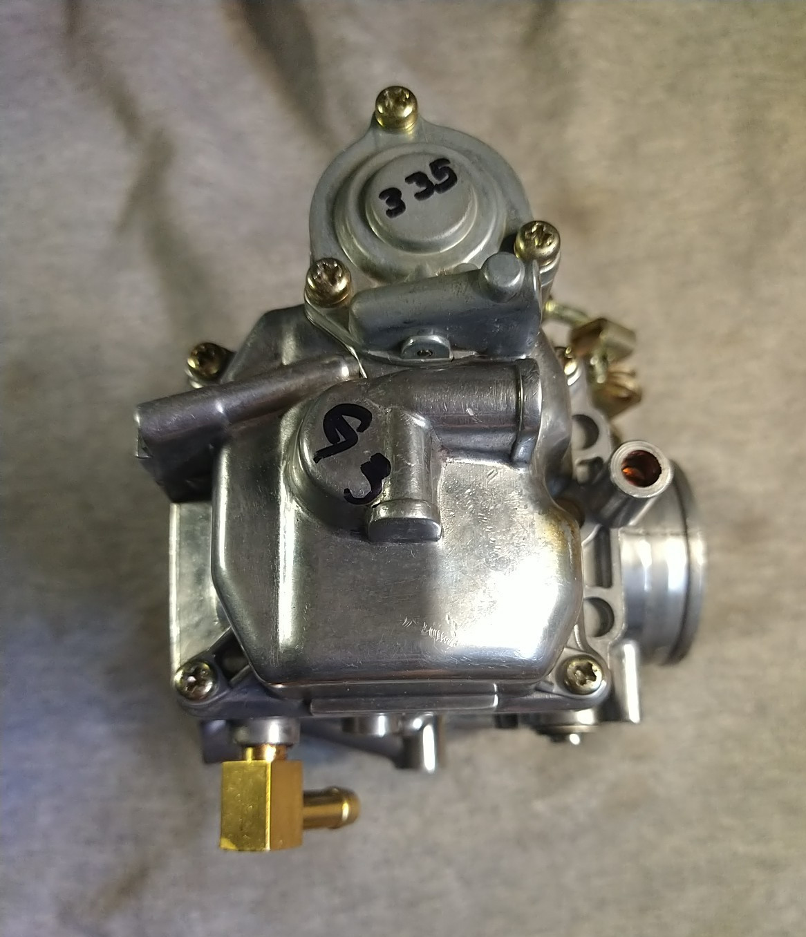 Harley CV -99 Polished Carb All Stock For All Twin Cam 46/190 Rebuilt G3