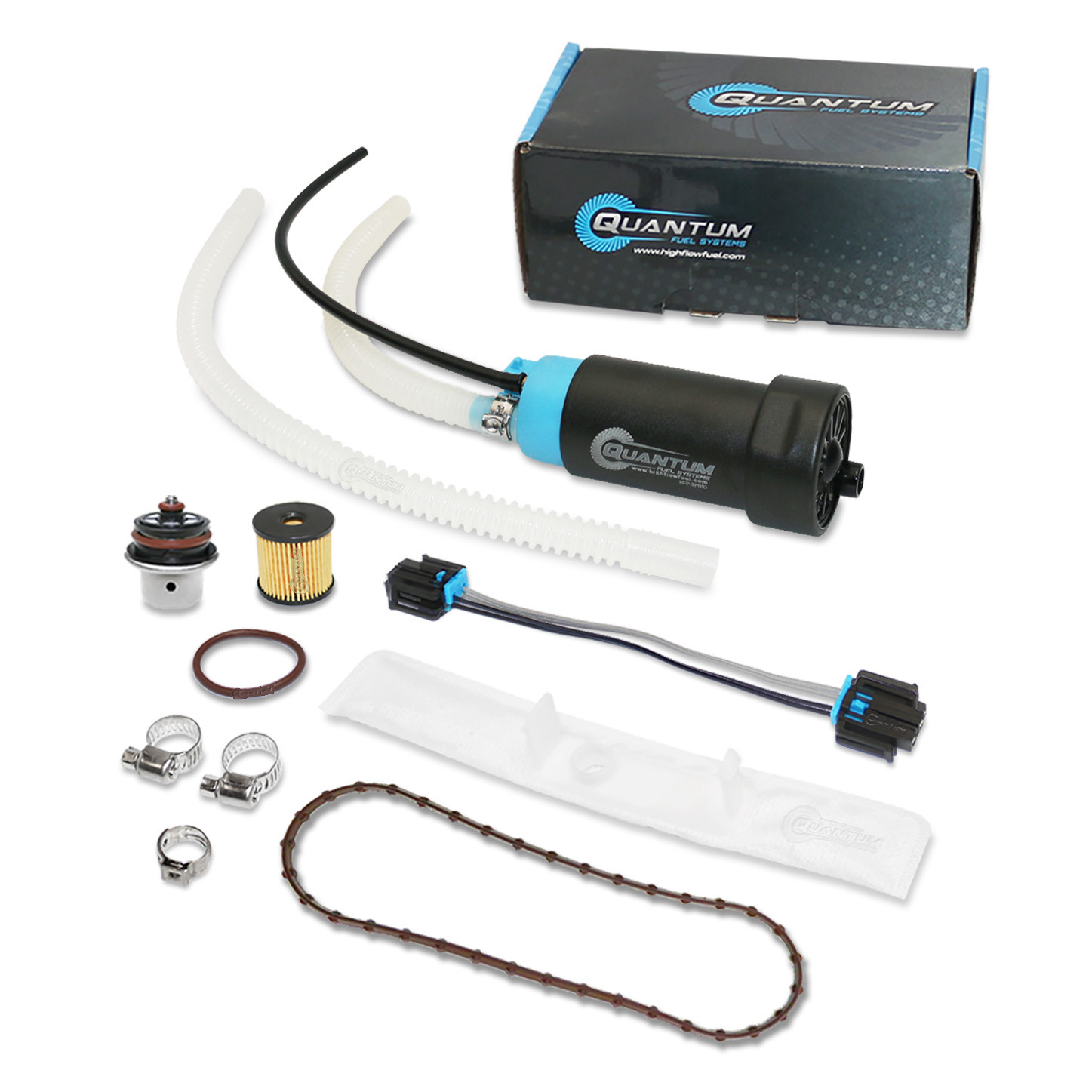 QFS Fuel Pump +Reg +Filter Kit for 2008-2023 Harley-Davidson Road Glide 62908-08