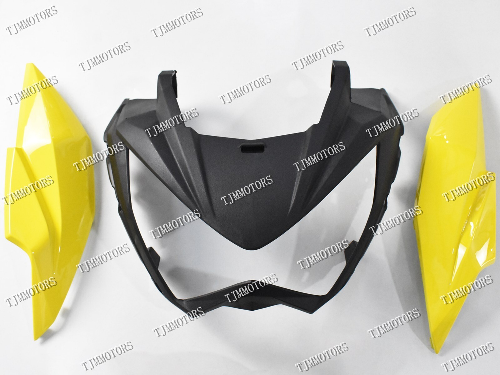 For 15-16 Kawasaki Z250/300 Black Yellow ABS Injection Mold Bodywork Fairing Kit
