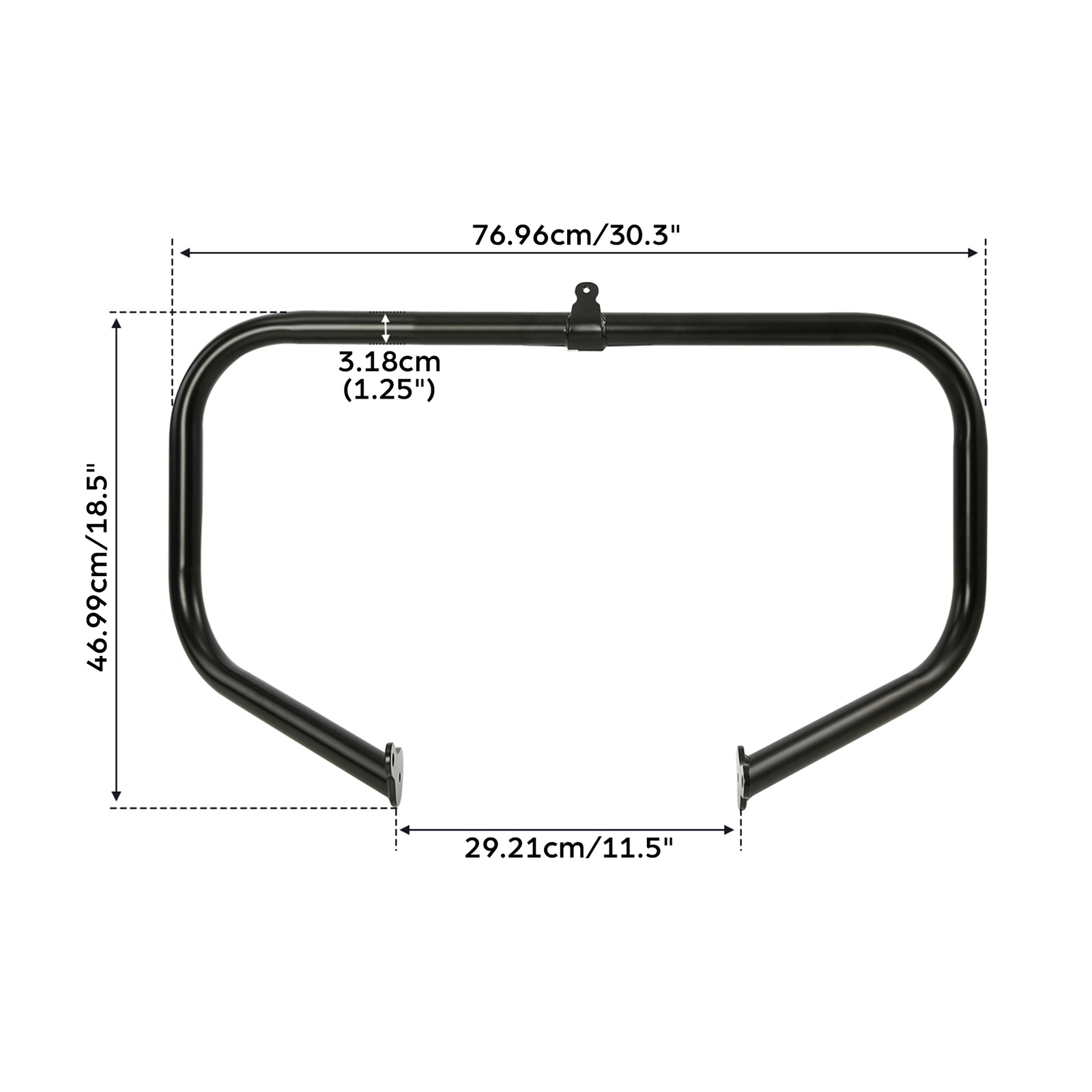 Engine Highway Crash Guard Bar For Harley Touring Road King Street Glide 2009-Up