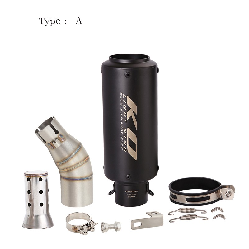 Slip For CF-Moto Papio 125 XO-1 XO-2 2023-2026 Exhaust Mid Pipe Muffler Silencer