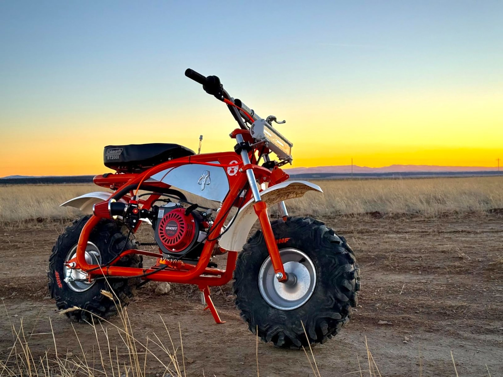 el Gas Tank Fuel Can For Hisun HS200-7 196cc Engine Mini Bike