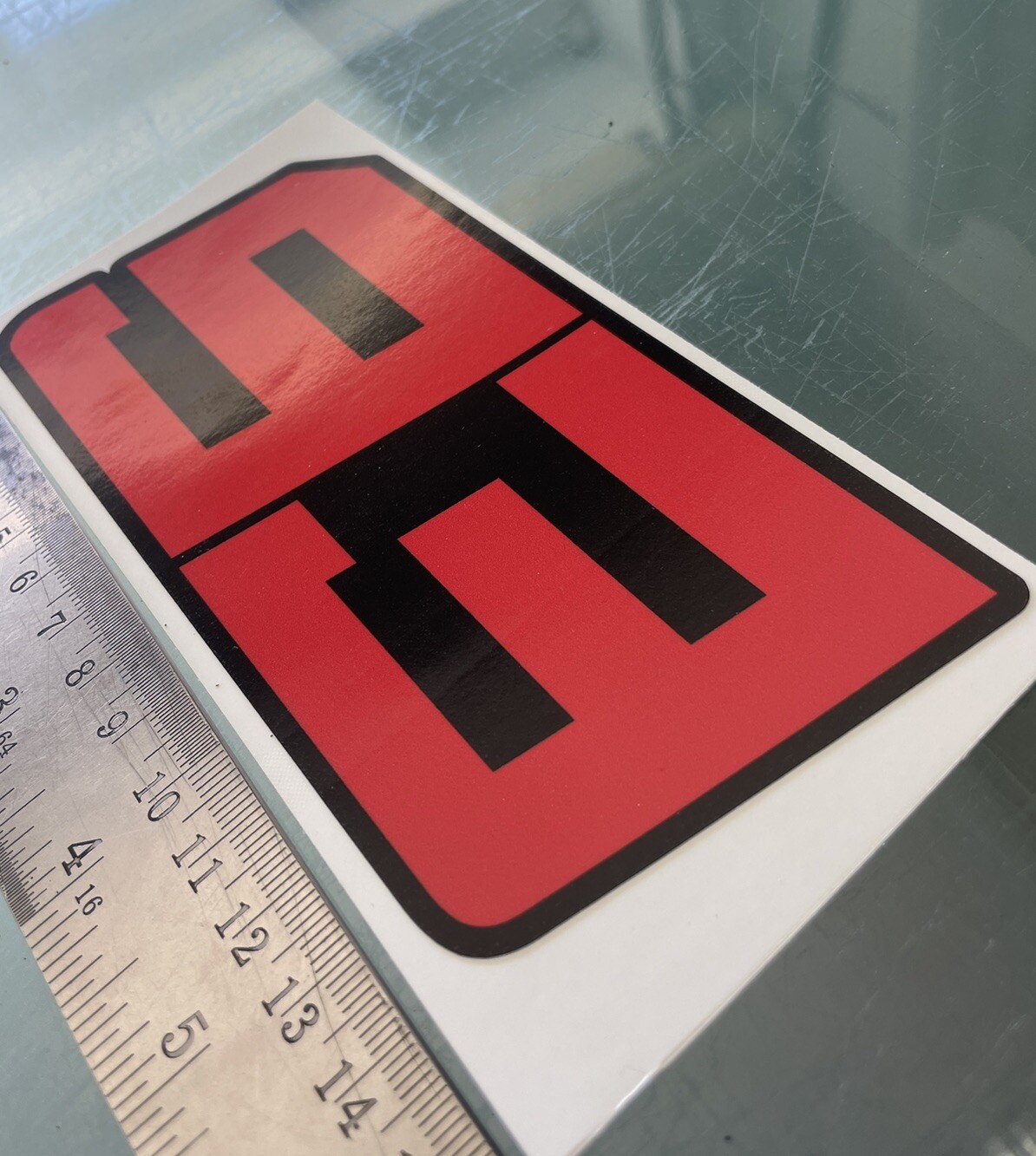 Number 93 Sticker / Decal – 150mm x 70mm – New 2025/2026