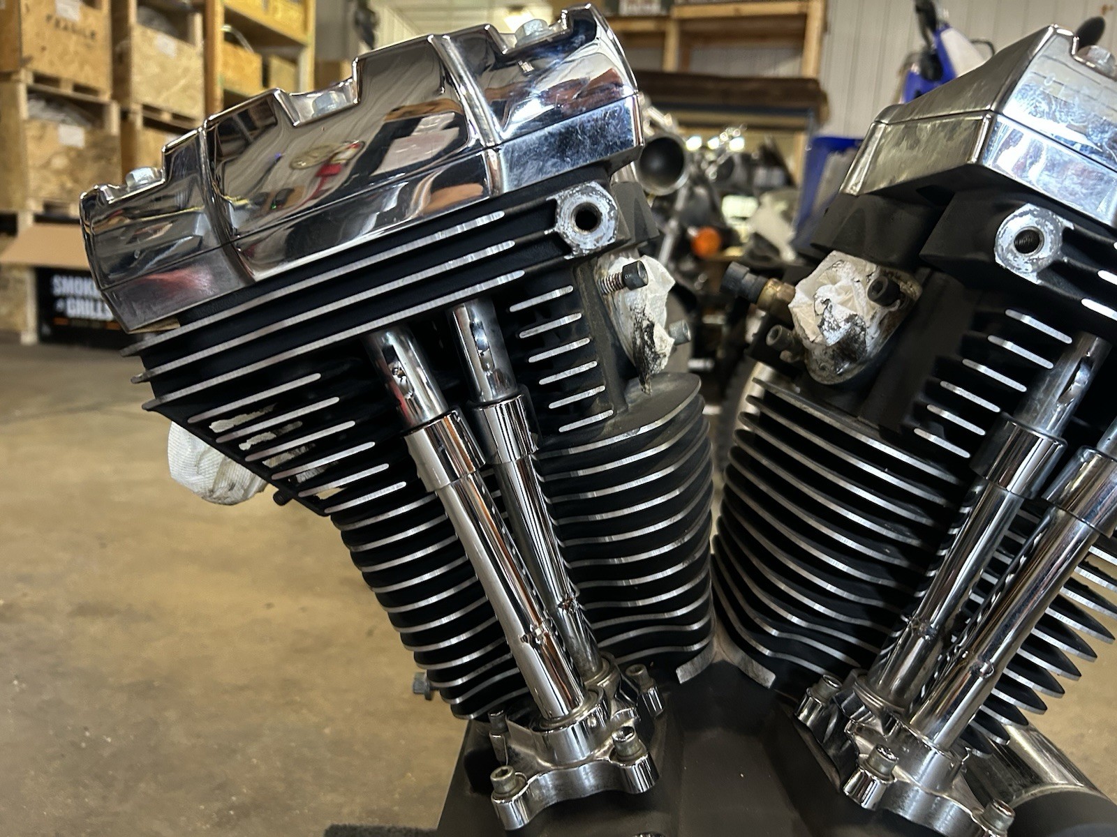 07-17 Harley Dyna FXD 96″ Twin Cam engine / motor VIDEO 30 day comp test VIDEO