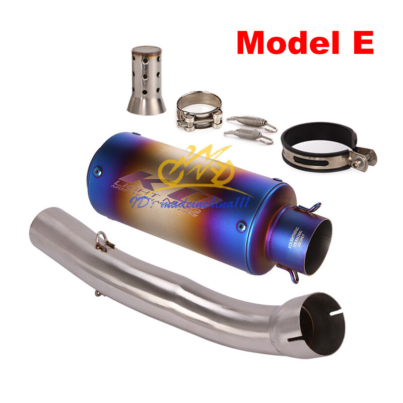 For Ducati Monster 821 1200 2019-2023 Exhaust Mid Connect Pipe Muffler DB Killer
