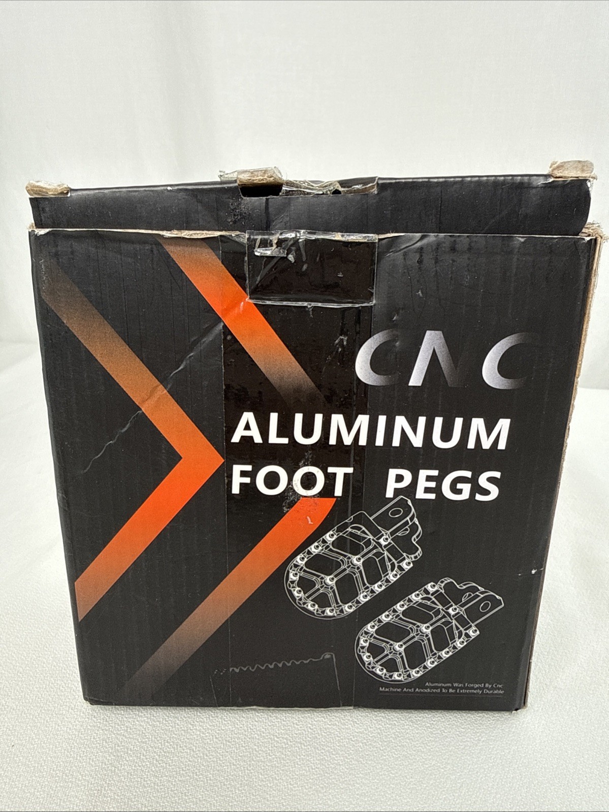 New In Box! JFG RACING Dirt Bike CNC Foot Pegs with Springs,7075 Aluminum