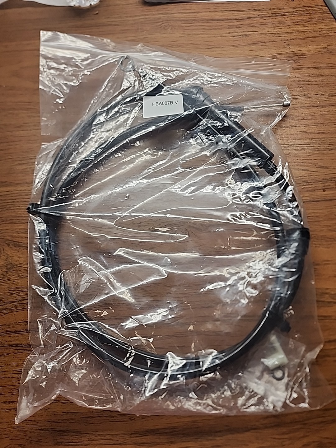 Mokitdora Black Vinyl Clutch Cable Harley Model HBA007B-V