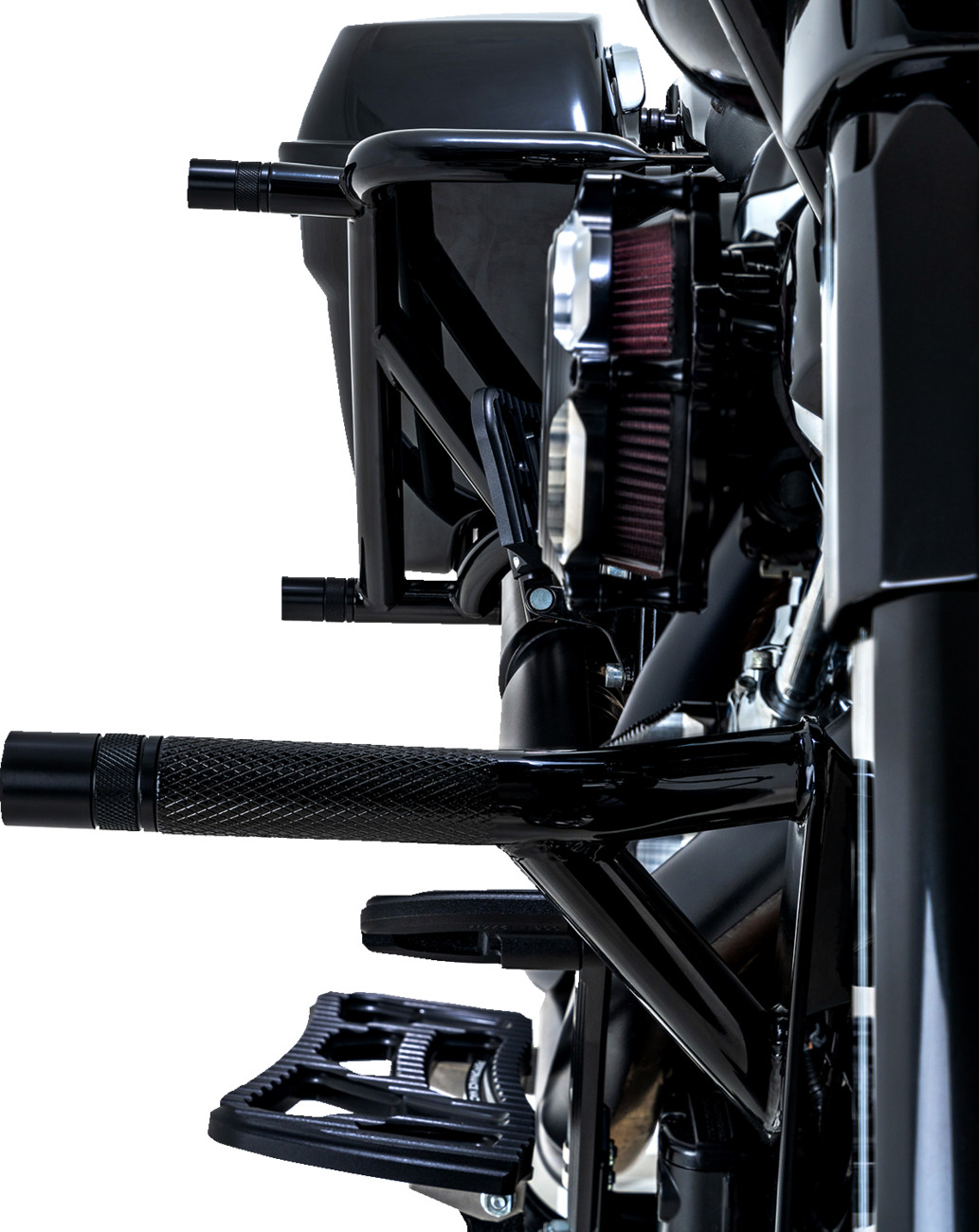 BURLY BRAND Front Brawler Kit – Sub Assembly – Black – Fits Touring SA-3013-001