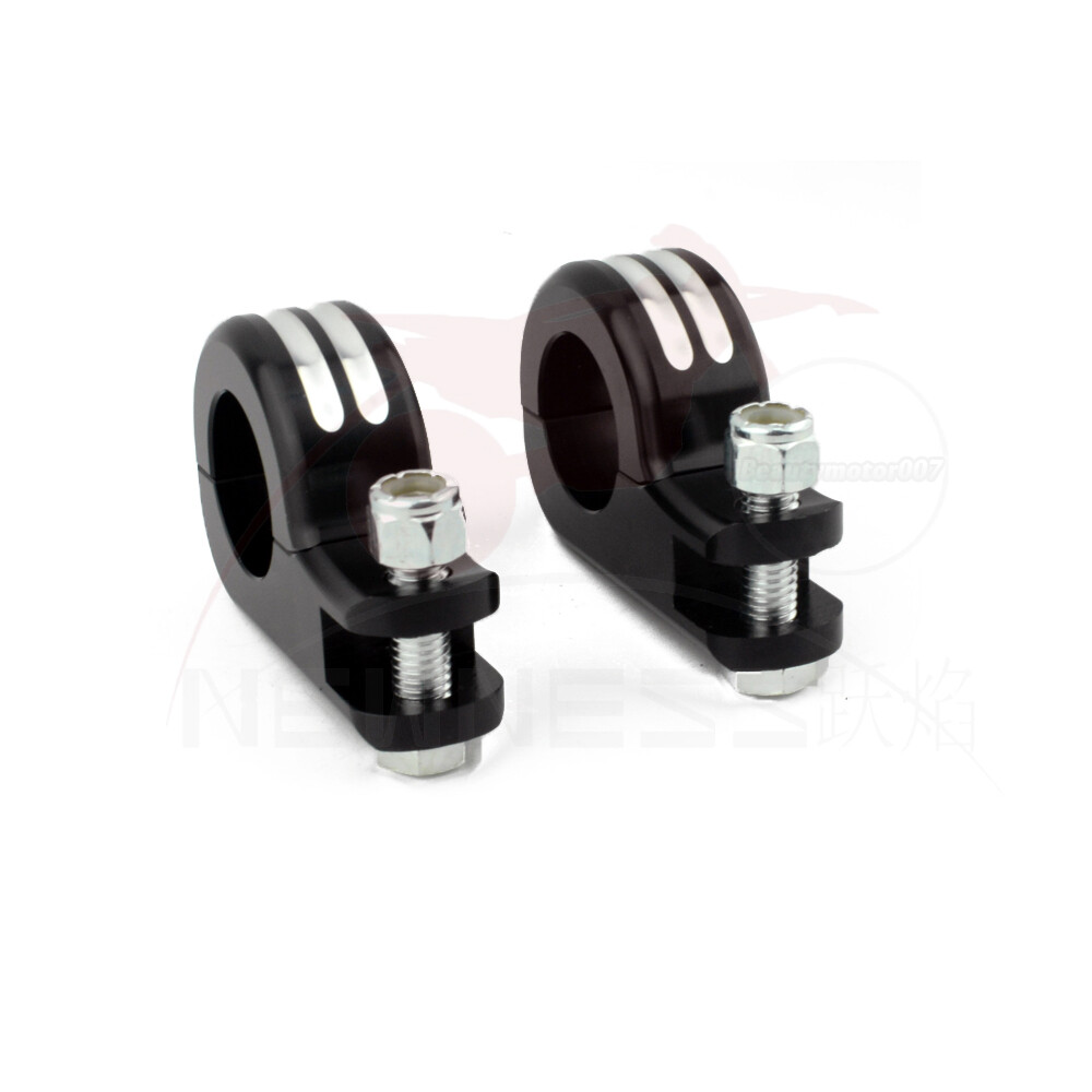 32mm/38mm Highway Foot Peg Clamp Mounts Engine Bar For Harley Touring Road King