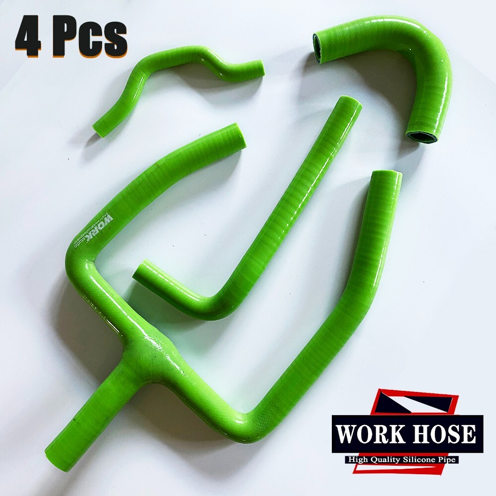 Aluminum Radiator&Green Hose for 2011-2016 2012 2013 14 Kawasaki KX250F KX 250 F