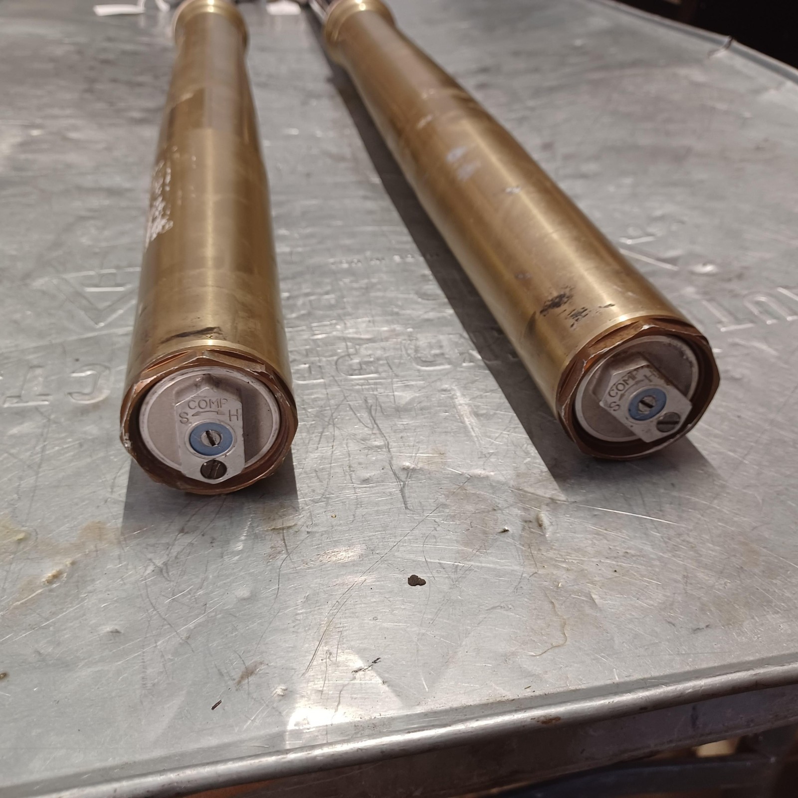 2006 Kawasaki Kx450f Right Left Front Suspension Forks Shocks 44013-0061