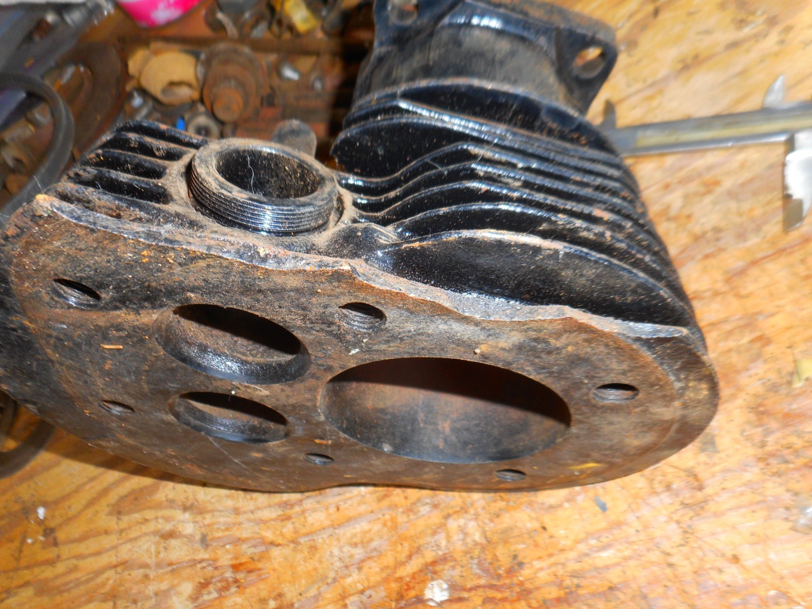 Indian OEM 1941 741 Scout Engine Front Cylinder Oversized for 37 Inch