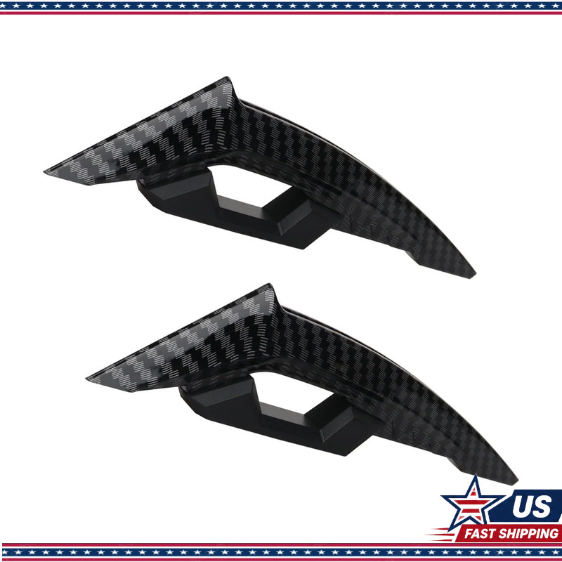 Carbon Fiber Motorcycle Fairing Wing, 7.24×1.59 Claw-Shaped Side Spoilers