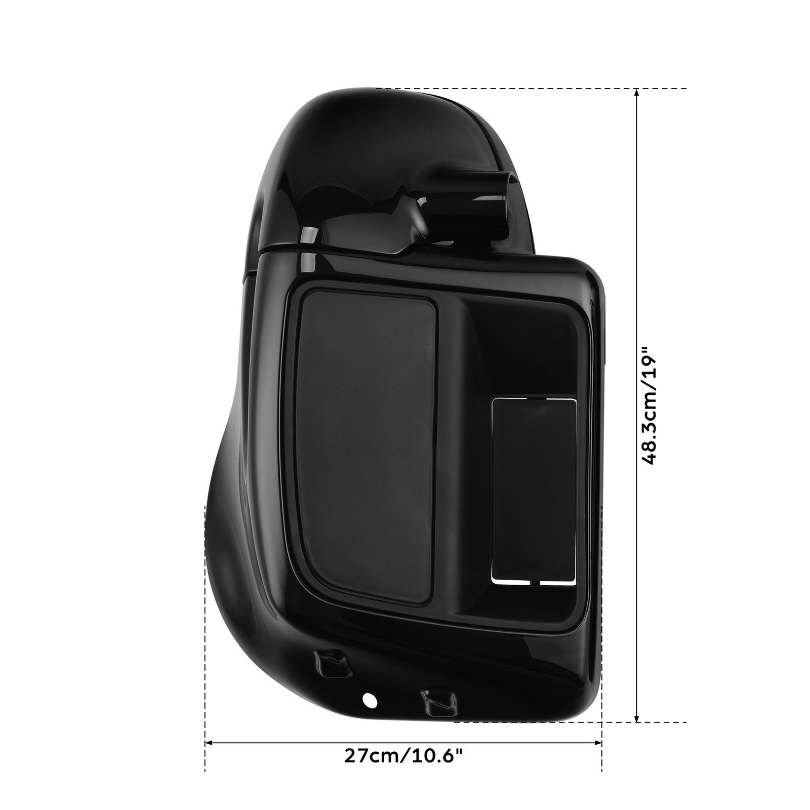Lower Vented Fairings With Engine Guard Crash Bar Fit For Harley Touring 14-23
