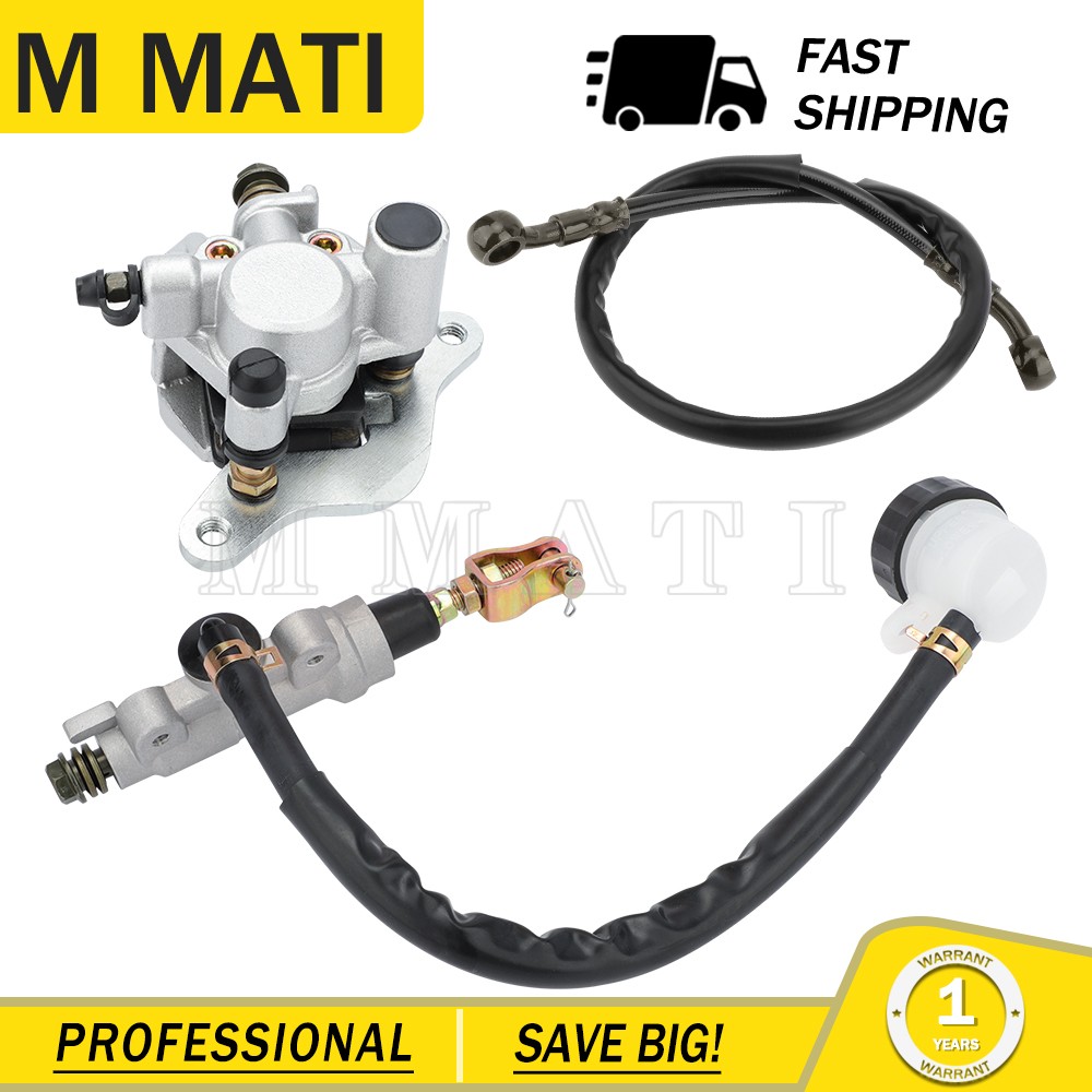 M MATI Rear Brake Caliper Master Cylinder Hose Assy for Yamaha YZ80 YZ85