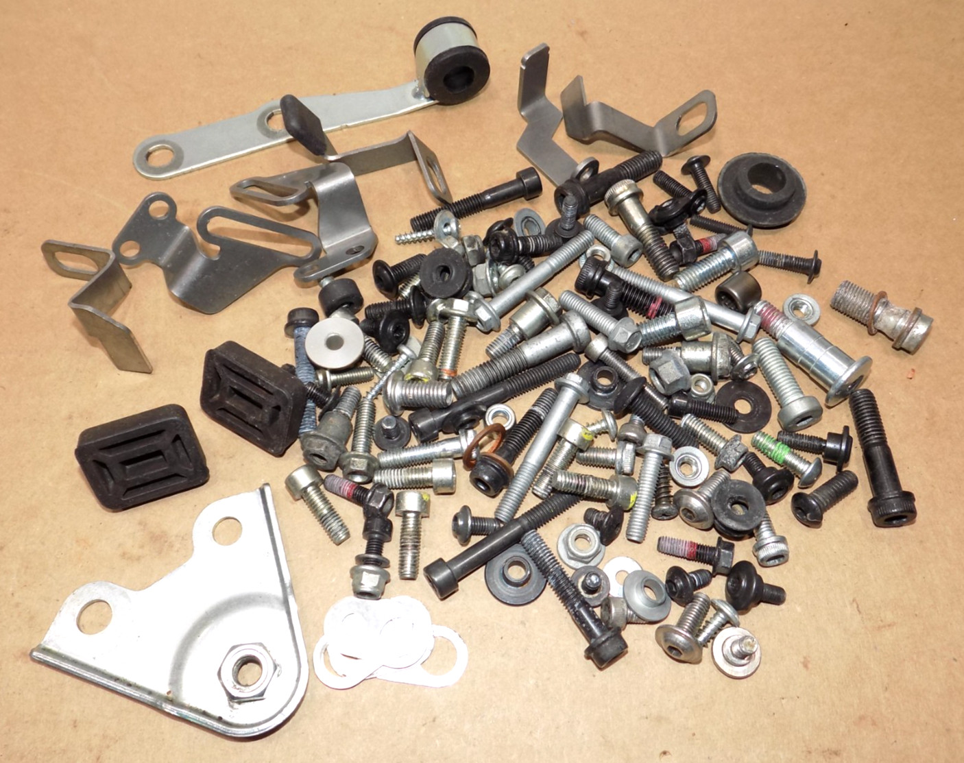 Lot Rubber Grommets Bolts Nuts Spacers Brackets Ducati Panigale V4S 1299 V4 V2
