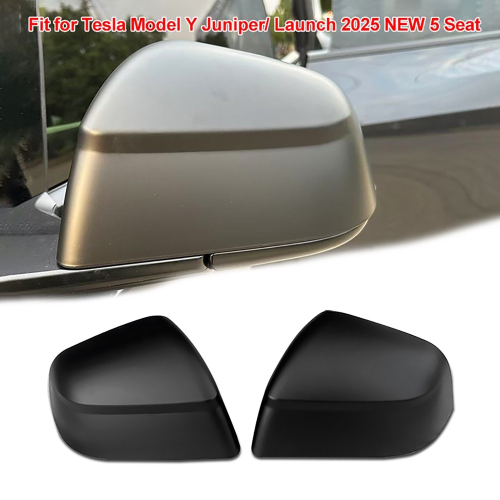 For Tesla Model Y Juniper 2025 Mirror Caps Rear View Side Mirror Cover Accessory