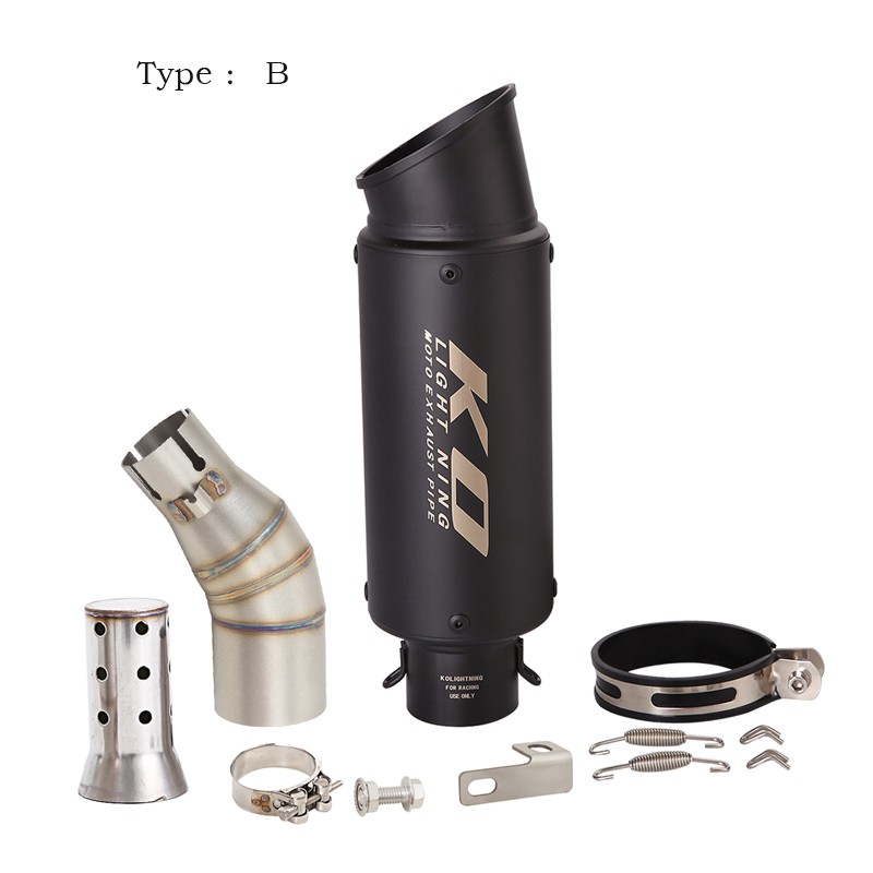 Slip For CF-Moto Papio 125 XO-1 XO-2 2023-2026 Exhaust Mid Pipe Muffler Silencer
