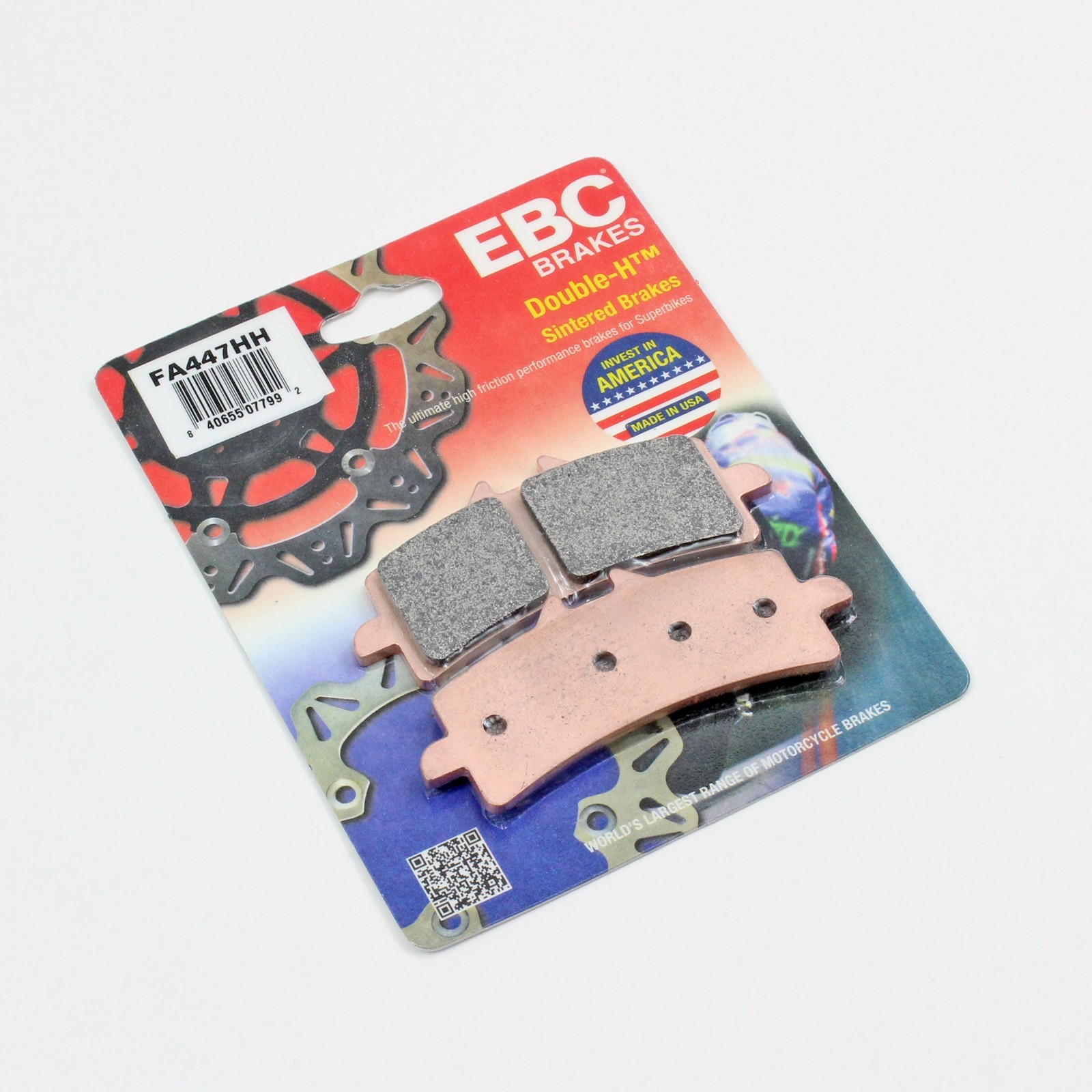 EBC HH Sintered Brake Pad Set for 2010-13 Ducati HYPERMOTARD 1100 EVO Front Rear