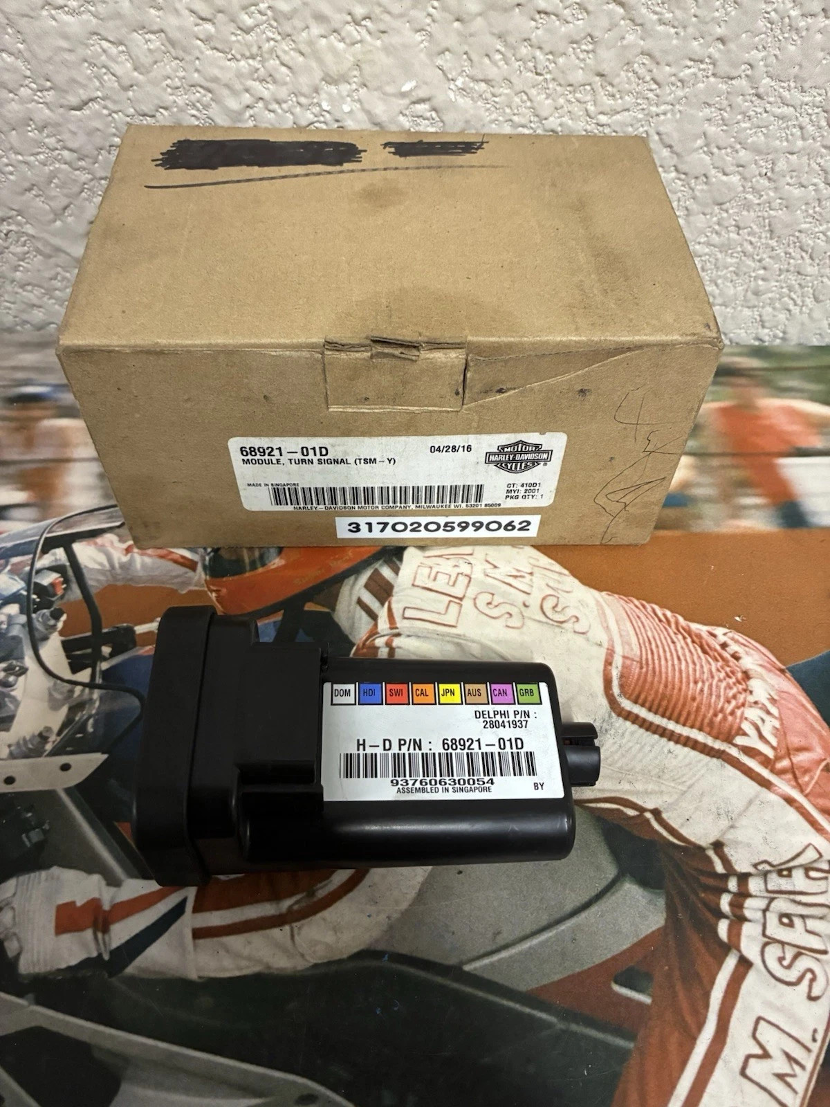 Nice Harley Dyna Super Glide FXD Turn Signal Security Module TSM TSSM 68921-01D