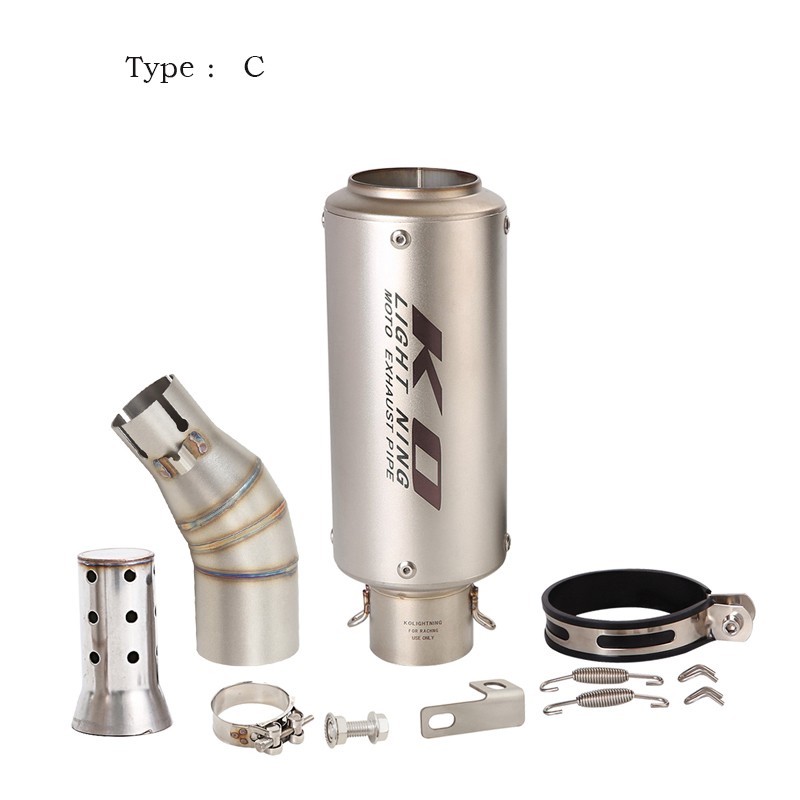 Slip For CF-Moto Papio 125 XO-1 XO-2 2023-2026 Exhaust Mid Pipe Muffler Silencer