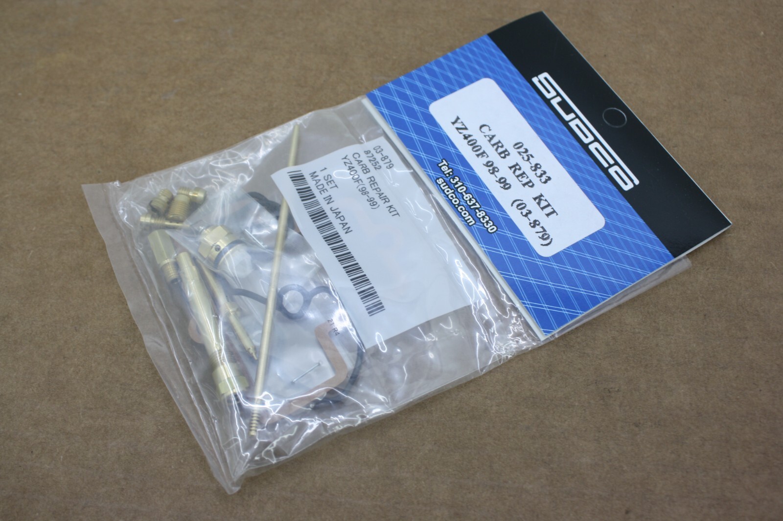 1998 1999 YAMAHA YZ400F CARB KIT CARBURETOR REPAIR SET SHINDY MADE IN JAPAN