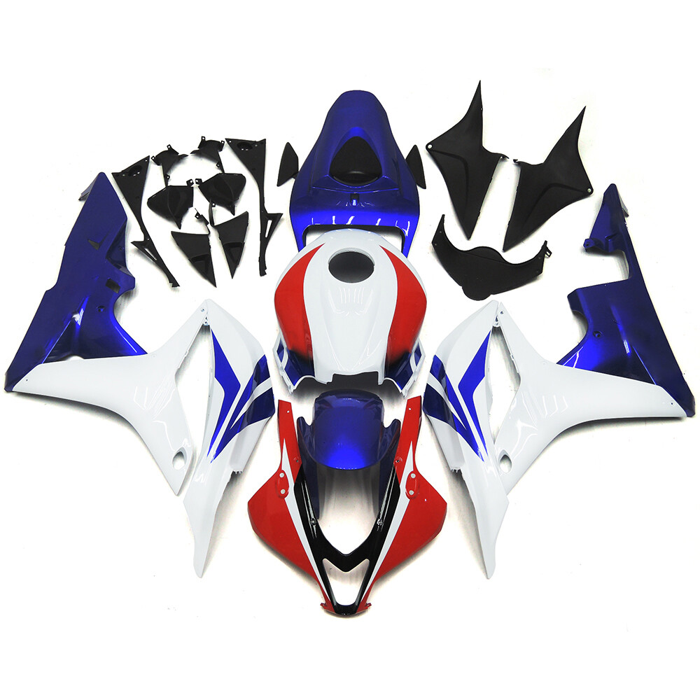 Red Blue White Injection Fairing Kit for Honda CBR600RR F5 2007 2008 08 Bodywork