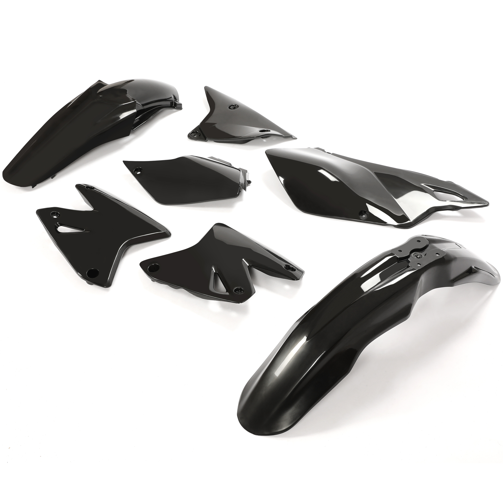 For Suzuki DRZ 400 E ES Black Complete Plastic Kit #2041080001
