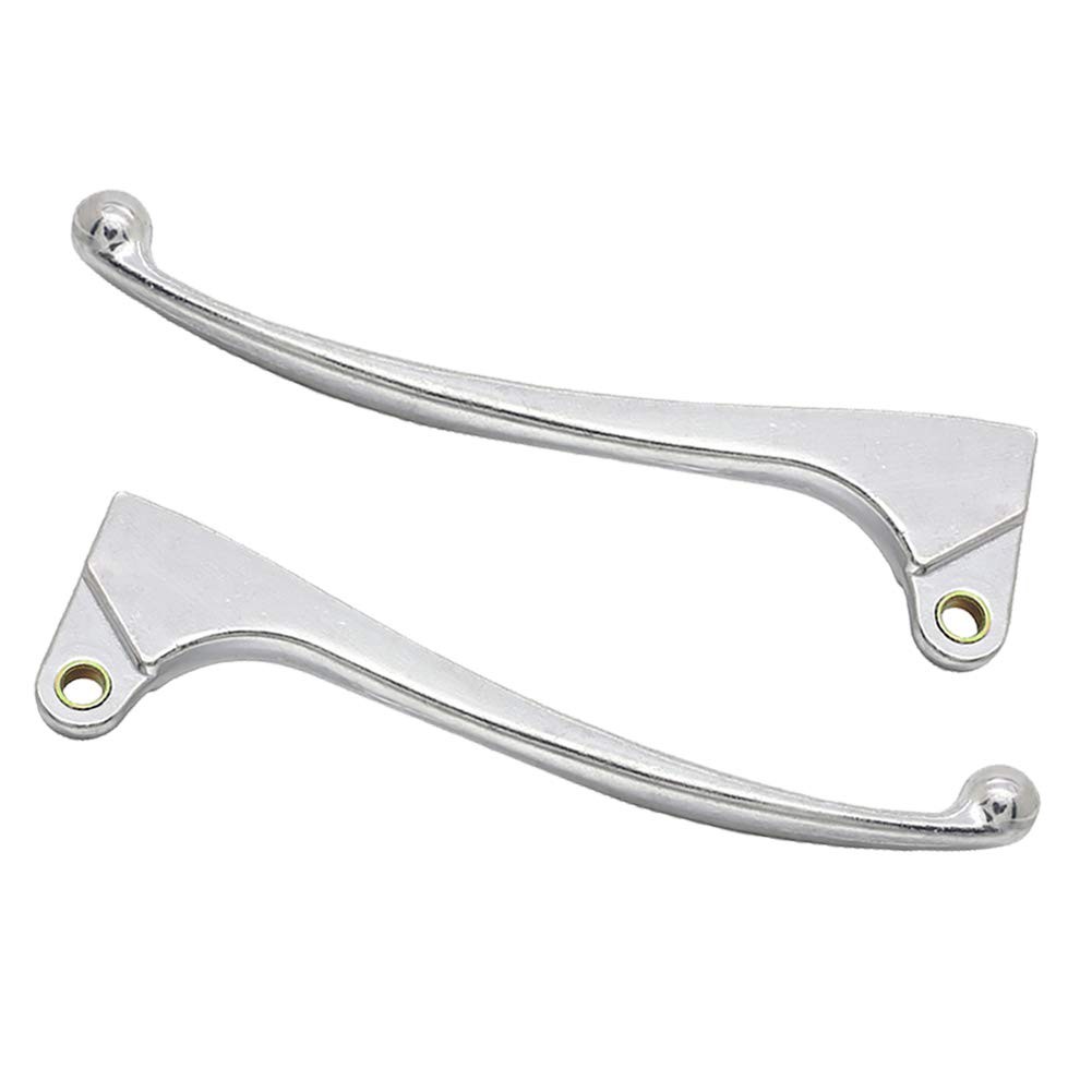 motoparty Handle Clutch Brake Lever for Honda XL 175 185 / CM 185 200 Silver