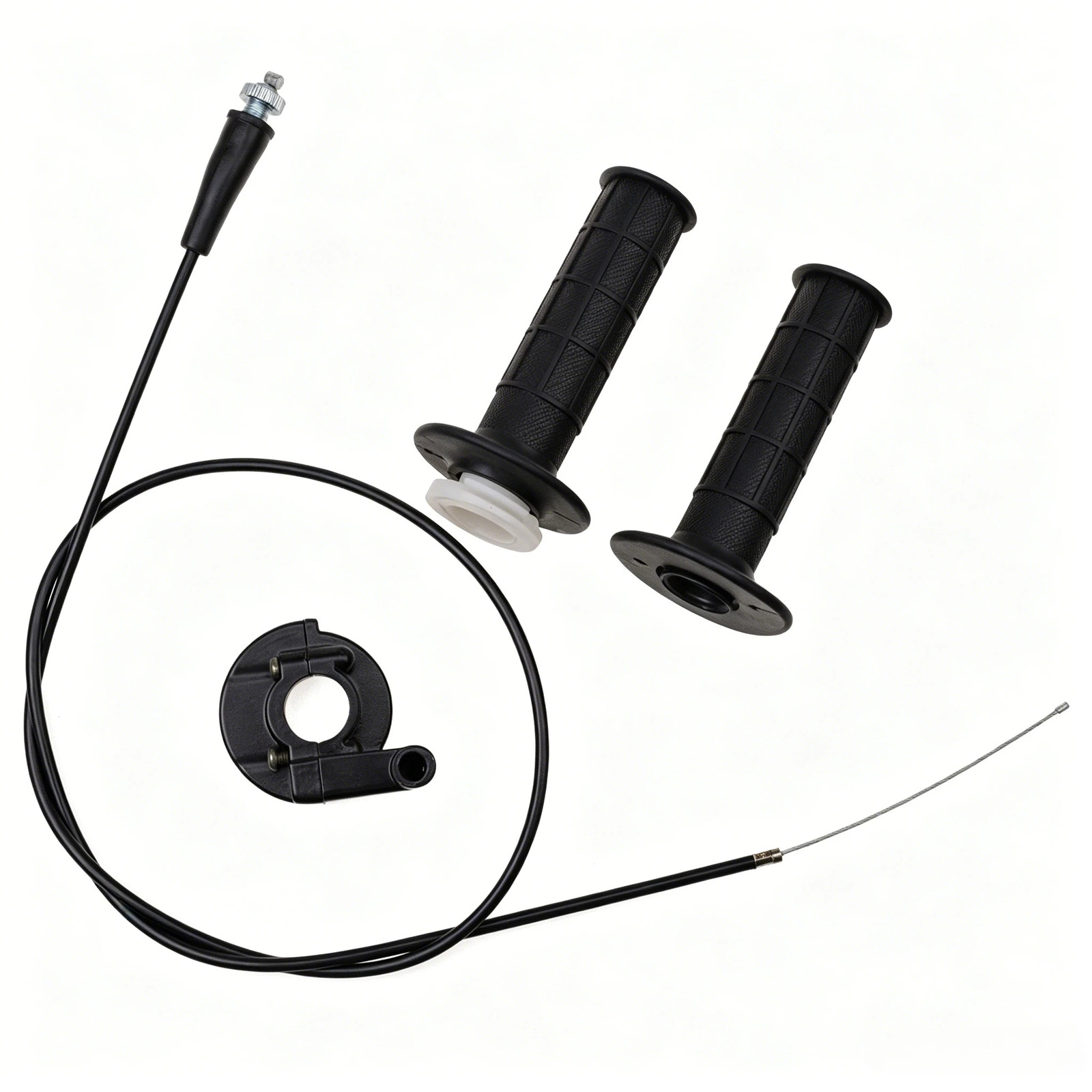 47.24″ Throttle Cable, 0.87″ Handlebar Fit 50cc-125cc ATV & Pocket Bike