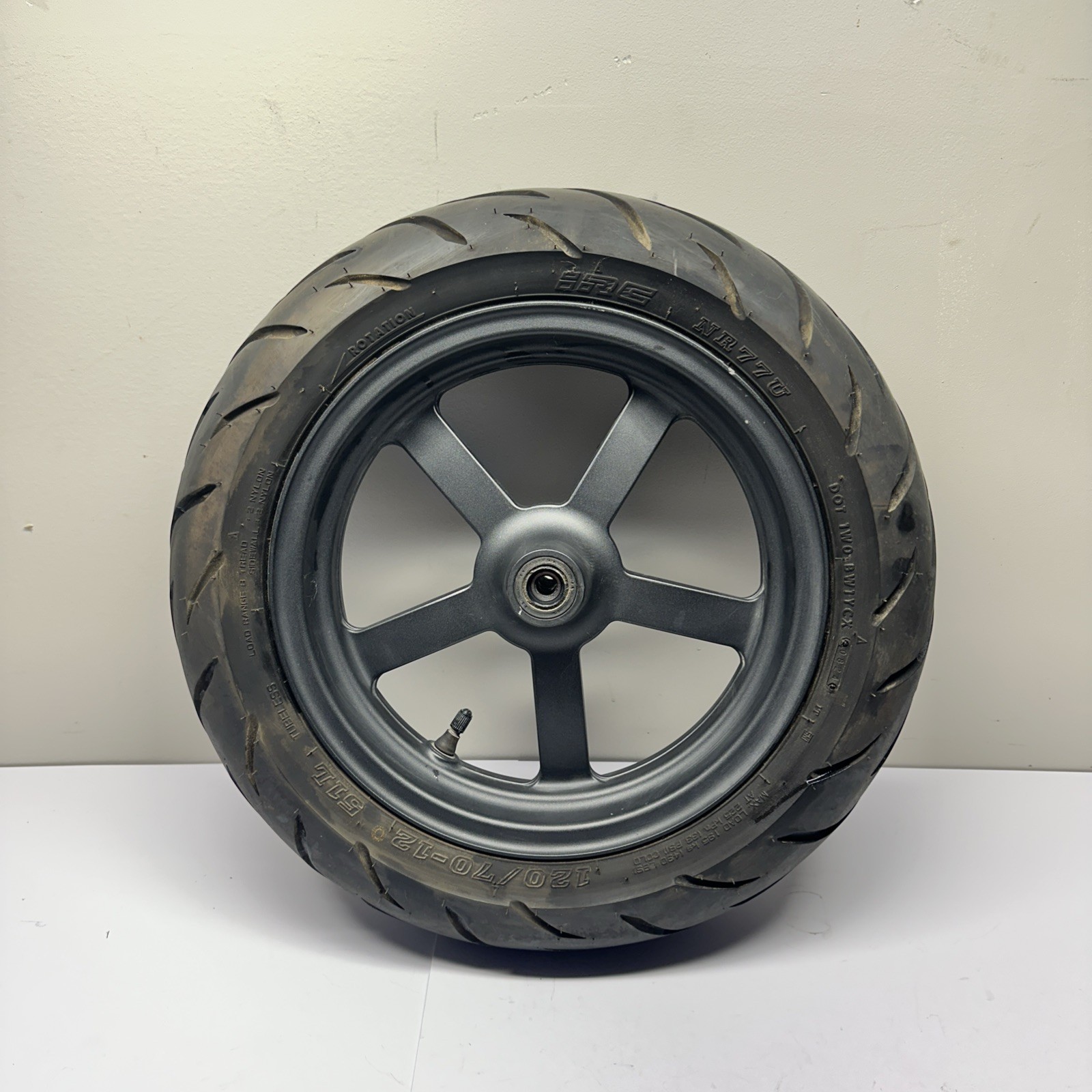 2025 HONDA GROM 125 OEM Front Wheel Rim And Tire